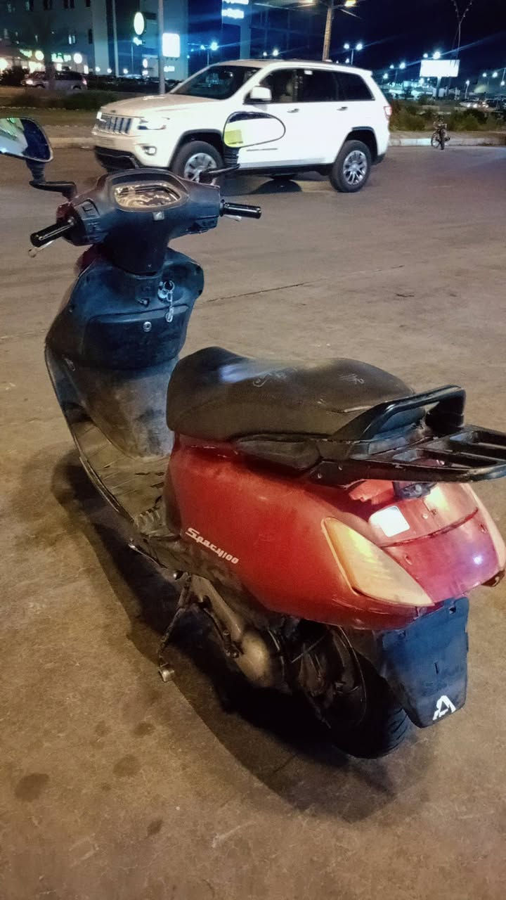 السلام عليكم حبايب 

سبيسي ياباني لبيع🛵

تجفيت جديد وسلف جديد وتاير امامي جديد

 وباتري جديد نكره سلف يعني جاهزه الله

 يشهد بس قبق هندر يراديه

450بيه مجال لطيبين 

***********📲
