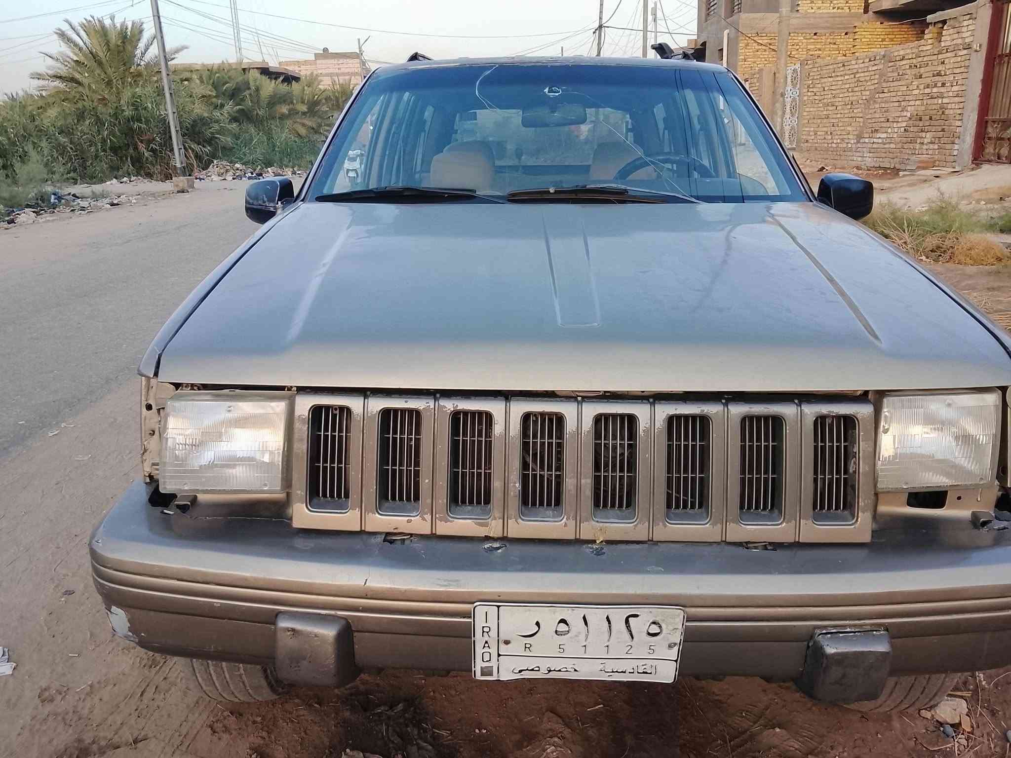 السلام عليكم البيع جيب شيروكي موديل 1996رقم قادسيه مكينه وكير دفتر الجبير السعر 30وبيه مجال مراوس اروس مكان السياره الدوانيه قضاه الشاميه رقم الموبايل ***********
