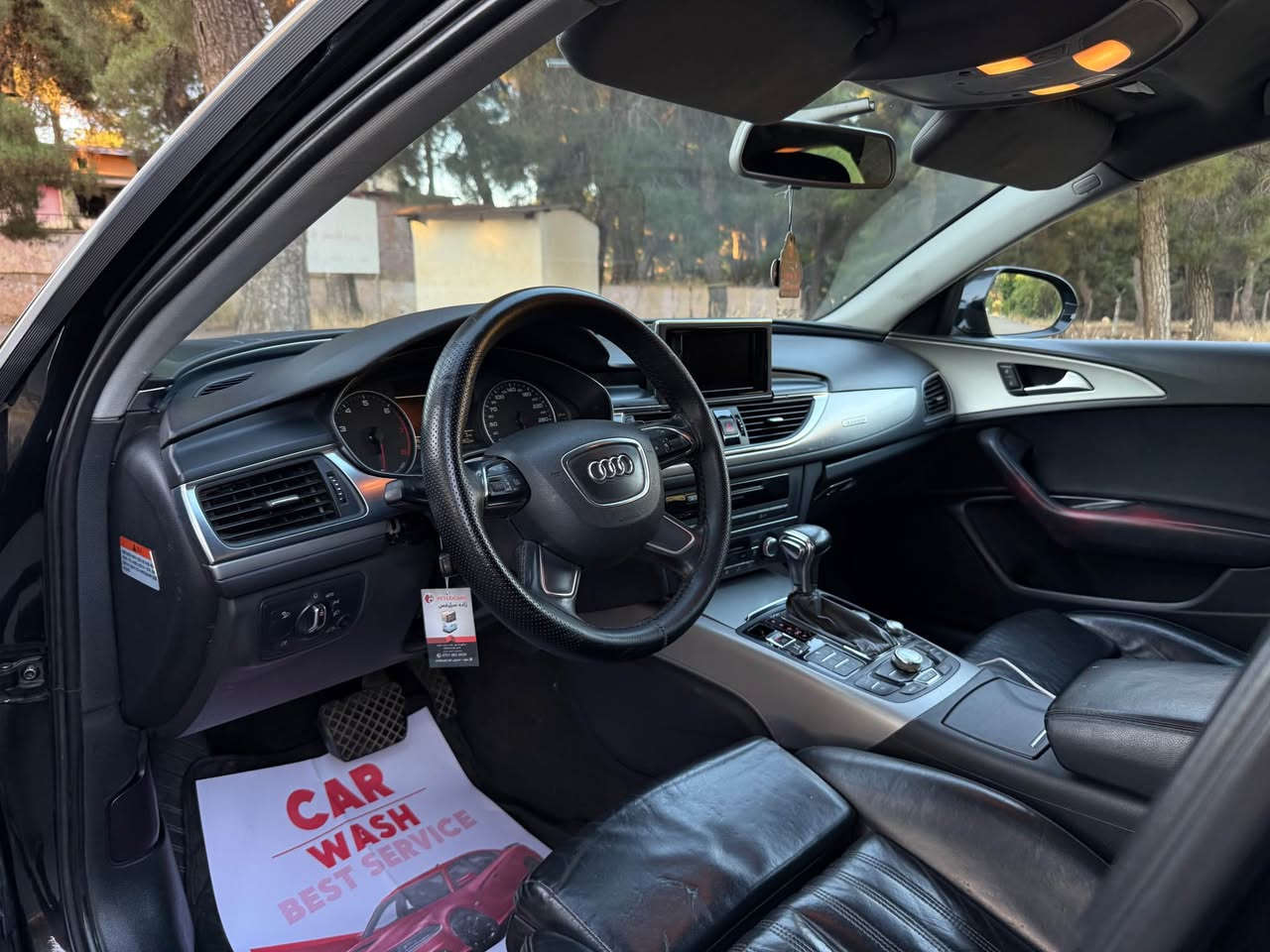 Audi - A6 -2014 

للبيع اودي A6 2014 فووول مواصفات عدا الفتحة
خليجي فقط بونيد صبغ 

محرك اربعه سلندر حجم 2000 ارغب نوع
محرك طخم امامي خلفي تايرات باتري كهربايت تبريت شرط 

مكان السيارا دهوك 
رقم سنويه كلها جديد تحويل فوري 
السعر المطلوب ..95    

اي استفسار 
 كورك/***********
اسيا/***********
78 مايل

مواصفات / كير اوتوماتيك + عادي + شفتات سترين .. كشنات جلد .. كشنات كهربائي .. كشنات خزن .. فول تحكمات سترين .. بصمة تشغيل .. بصمة ابواب .. هندبريك بصمة .. اوتو هولد .. تبريد تلث قطعتين .. لايتات ليد + زينون عالي ناصي .. بك لايتات ليد .. .. حساسات امامي .. حساسات خلفي .. شاشة كلاب .. وبعد هواي شغلات بيها.. دهوك, العراق
