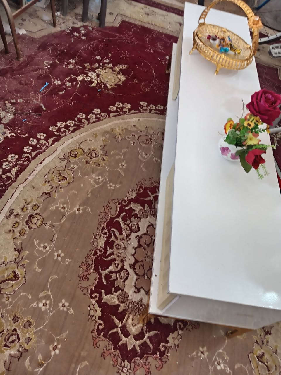 سلام عليكم ورحمة الله وبركاته ميز تركي ٦٥مع طبلات ست٢٥لبيع تصال على الرقم *********** بى مكان سبع لبور
