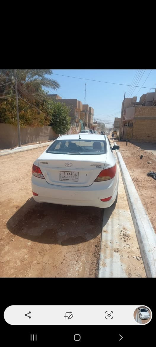 اكسنت بلو رقم نجف باسمي محرك ١٦٠٠ مكان كربلاء سعر 85   ***********
