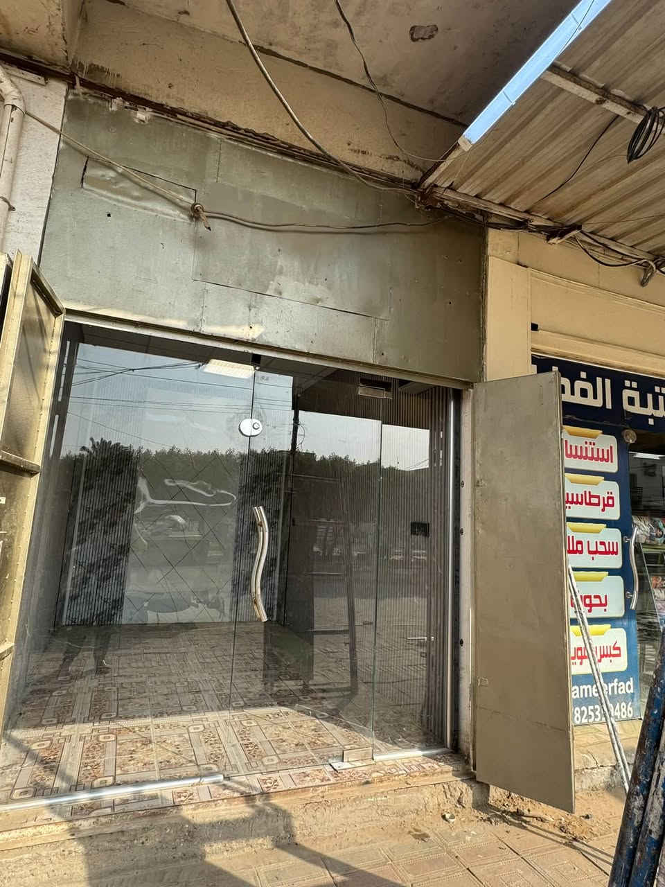محل للبيع • مع أغراض المحل • الجمعيه