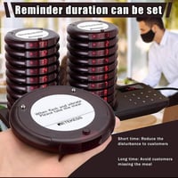 جهاز استدعاء الزبون في المطاعم Retekess TD163،  نظام استدعاء المطاعم ب...