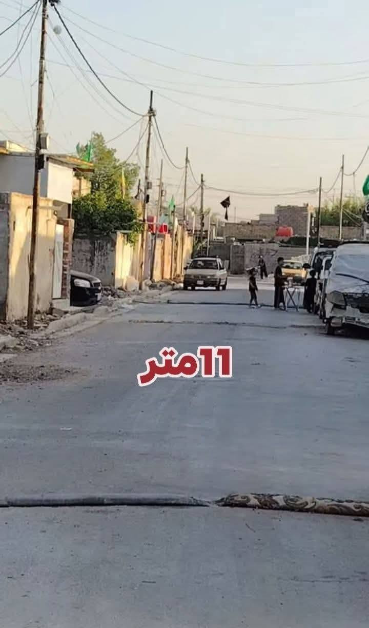 يا الله  السلام عليكم قطعه ارض 125متر  سبع قصور شارع ابو علي الفرع لي مقابيل اسواق سامي كلش عرض الفرع 11متر  السعر 16 رقم الهاتف   ***********
