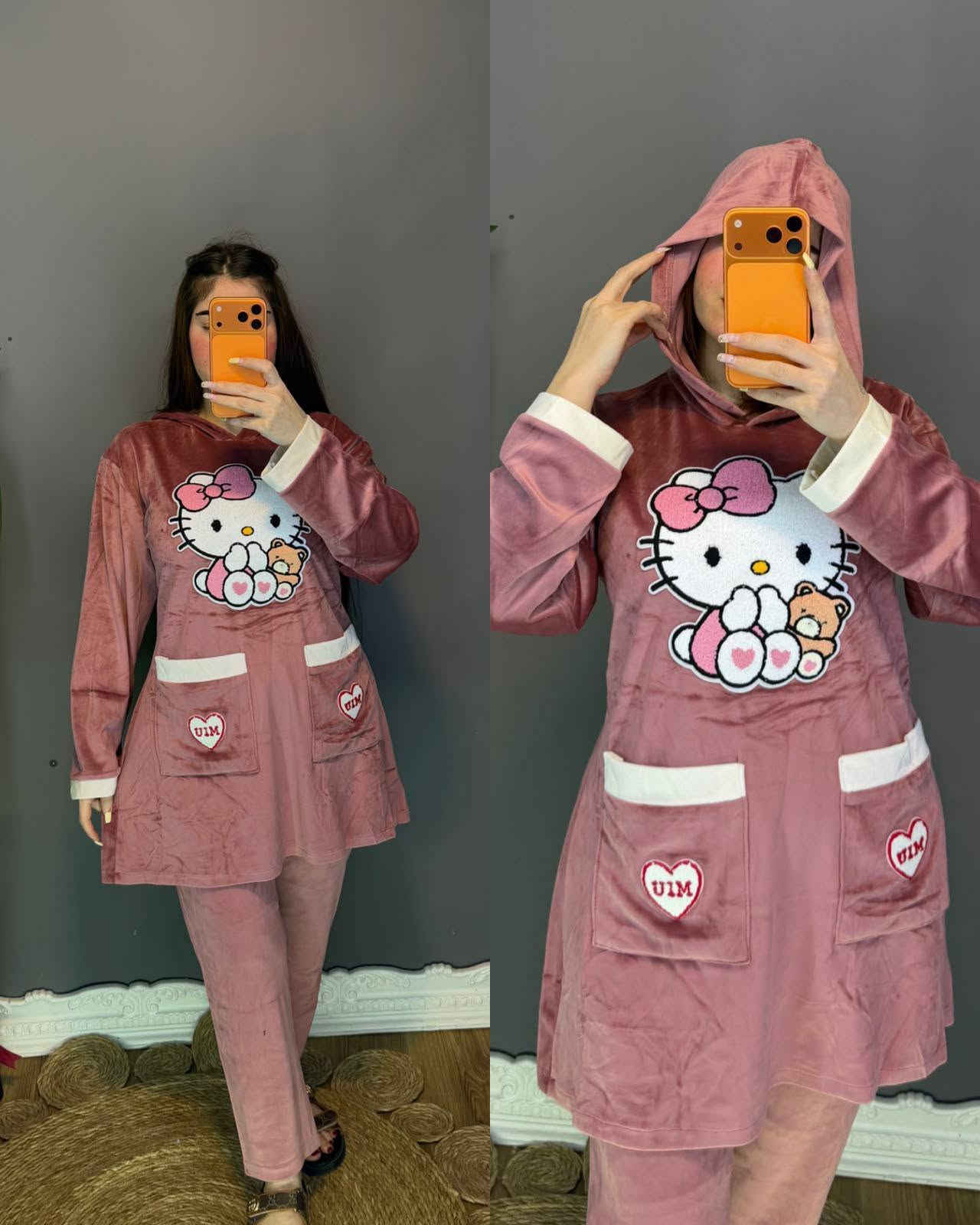 تراك نسائي • مخمل ثقيل • مقاسات L-3XL