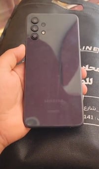 مبايل للبيع سامسونك A32 ذاكرة 256 الاون الاسود جهاز نضيف بس بي شوي شخو...