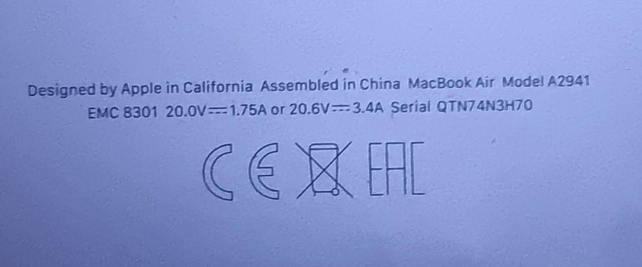 للبيع ماك بوك اير M2 the 15-inch MacBook Air with M2 chip (2023).
طافيه مفلشة مكسورة شاشتهة ابيعها فحم ع وضعها
السعر 150 الف
بغداد /مدينة الصدر/***********
