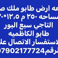 لا توجد تفاصيل  نص مكتوب في الصور: - قطعه ارض طابو ملك صرف مساحه 250 م...