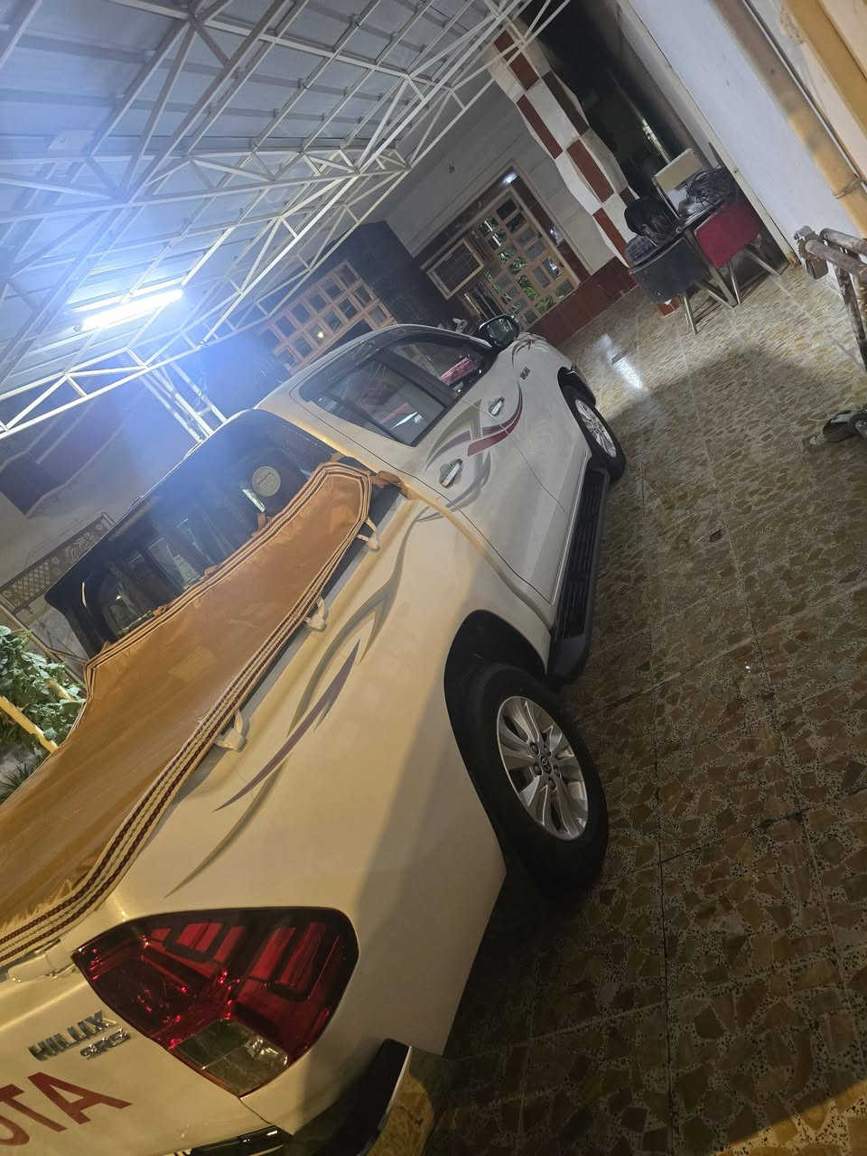 السلام عليكم حبايبي تيوتا بيكم موديل 25خليجي مواصفات السعودي
كير اوتوماتيك ماشيه 13 مكفولة كفاله عامه 
رقم اربيل بسمي 
سعر 310 وبيها مجال مكان سياره فلوجه 
رقم الهاتف ***********

