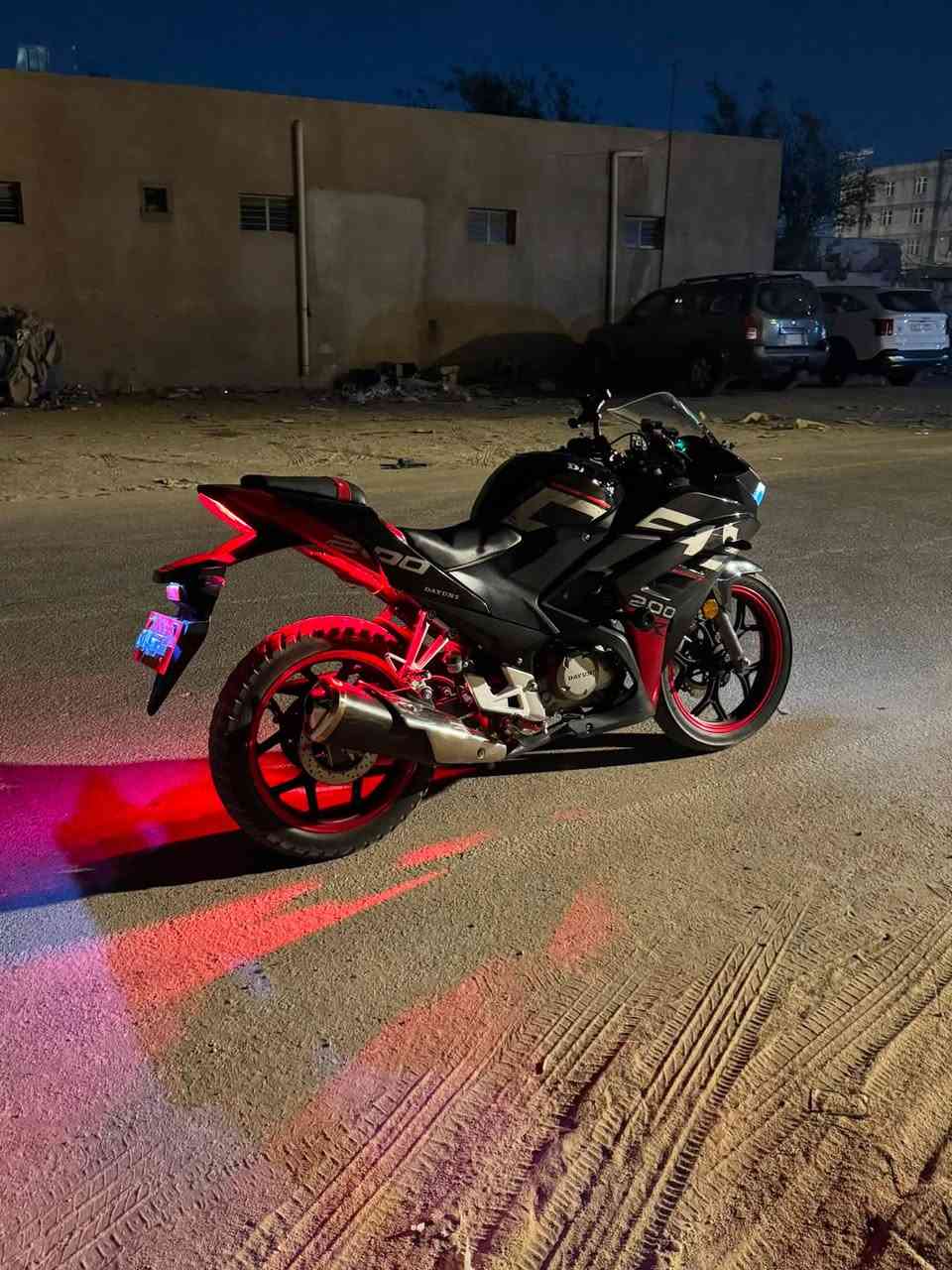 سلام عليكم
دراجة دايون R200 2024

حسب معلوماتي هاي القطعة الوحيده بكربلاء 

محرك200cc

عداد شاشة الكتروني وبي اشعارات الاعطال والباتري والدهن 

دخول ذكي واشارات ترحيب لمن تصير قريب عالدراجه وجهاز انذار سرقه بالبصمة وبالدراجه يعني اذا بعيد انته والدراجة تحركت حتنطيك البصمه انذار وصوت وهزاز

بريك امامي خلفي دسك 

كامل انارة الدراجة LED

درع حوادث يحمي الكفرات 

الدراجه فقط مكتابة بسبب دخول 2024 

السعر مليونين ونص ومجالها بسيط كلش ونظافتها 95‎%‎

*********** 

والله يرزق الجميع وكلشي موجود بالسوگ
