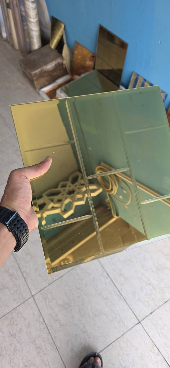ديكورات • مرايا زجاج • ورق اطفال 3D