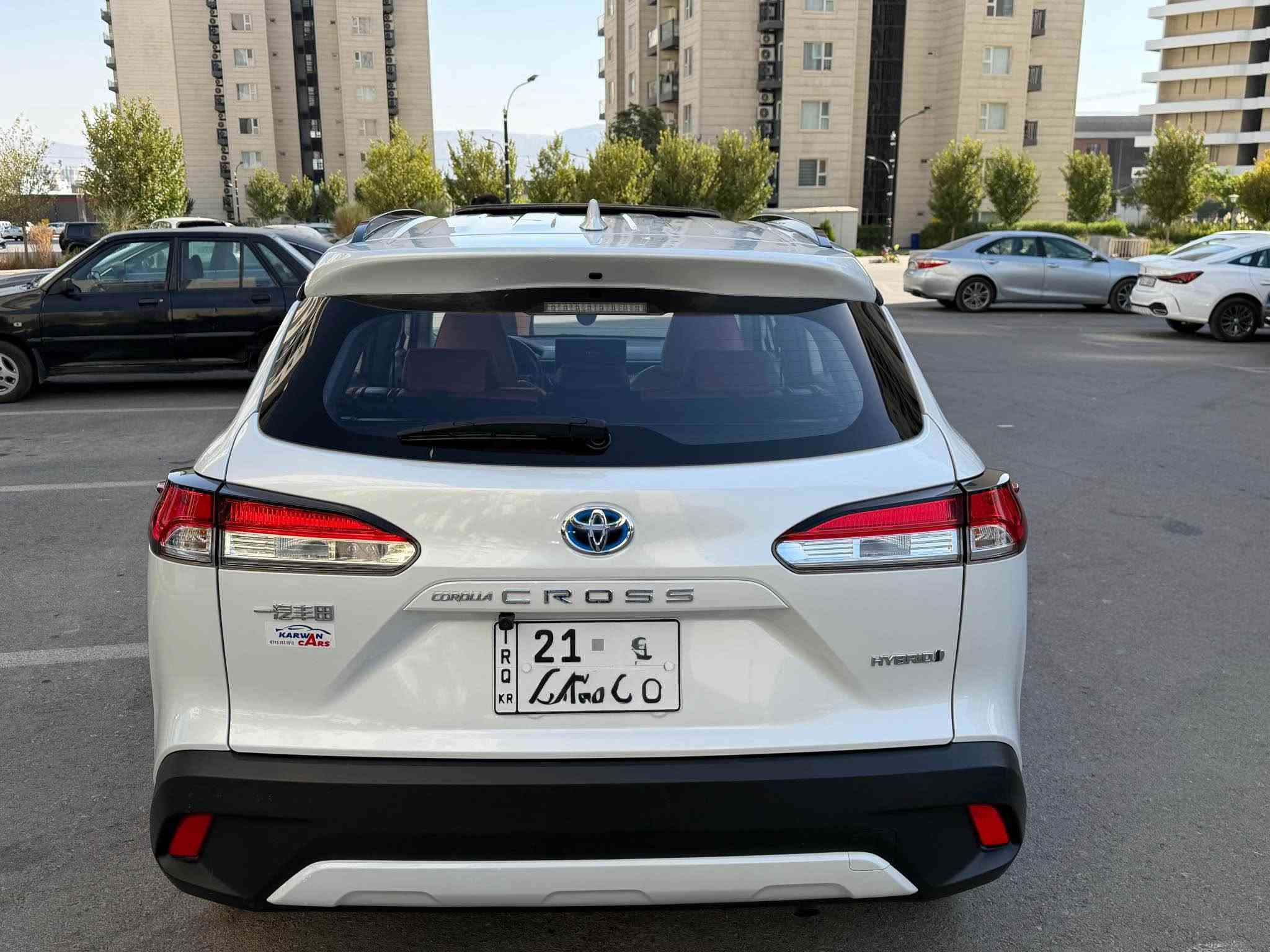 تویۆتا کرۆلا کرووس 2024 هایبێرد 
فوول مواسەفات سفری ئێرەیە تەجمیع سینیە
ناو قەیسی کوشن جڵد

بێ بۆیاخ بێ سارد بێ شوخت هیچی نییە
هەموو گیانی لە سەر دەقی شەریکەیە 
مواسەفاتی بەسمە  و سڵاید  سنووق بەسمە 
سوکان ڤۆلیۆم شاشە کامێرا ڕادار ئۆتۆ ستۆپ ئۆتۆ هۆڵد
 بەنزین و هایبێرد تەحدید سورعە
 بلاجیکتۆر تووڵی سەقف 
مکەبەرەکانی گۆڕاوە
 تەبرید مەرکەزی خەتی جادە
 مەکینە 20 تاقم گاعی قاڵبی بۆ دانراوە
  سەنەوی و ڕەقەمی تازەیە
دینارێ مەسرووفی نییە
شوێن سلێمانی 

گێر و مەکیەنەی بەشەرت 
هیچ کێشەیەکی تێدا نییە 

ژمارەی خاوەنەکەی 
*********** السليمانية, العراق
