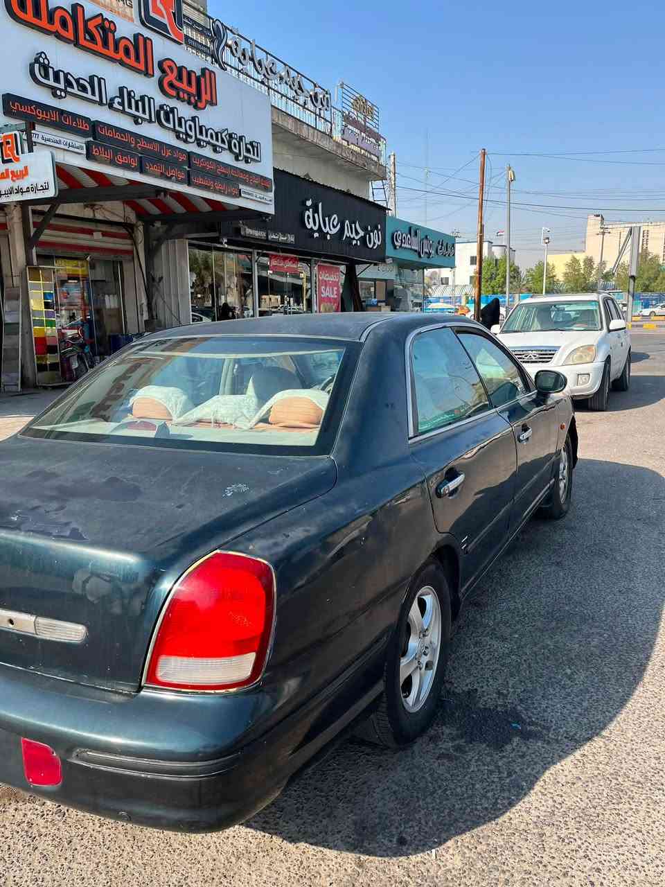 سلام عليكم
سوناتا وفود موديل ١٩٩٩ 
سياره جاهزه من كلشي 
ما عدا التبريد  
مكاني نجف 
سعر ٤٧ وبيهه مجال 
***********  متواجد واتساب
