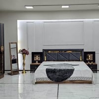 #شركة_الروووونق_  موديلات 7 قطع   سرير حديد   السعر.  650  نص مكتوب في...