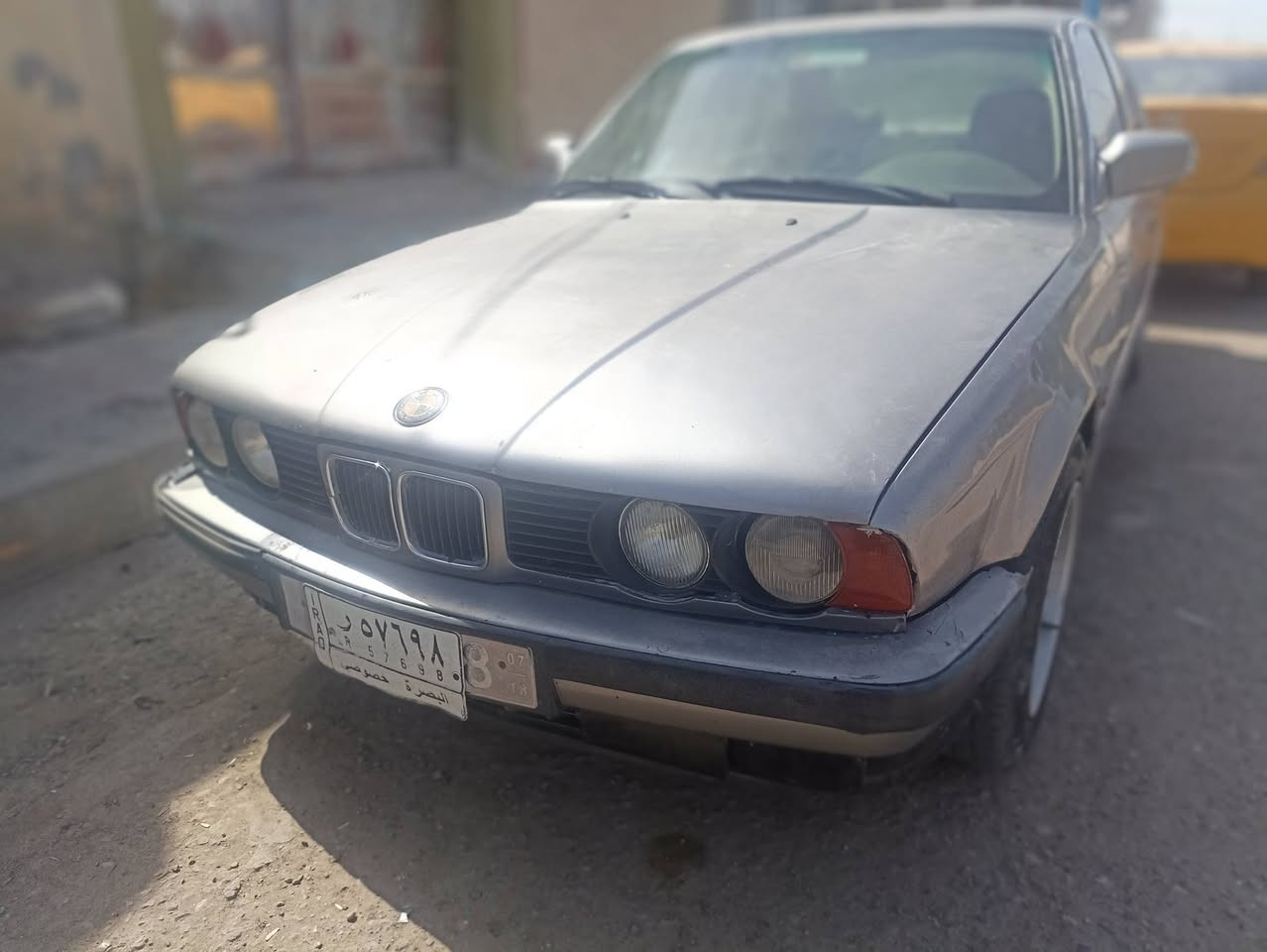 بي ام 525 • مسكر • مكينه وجير حدادي