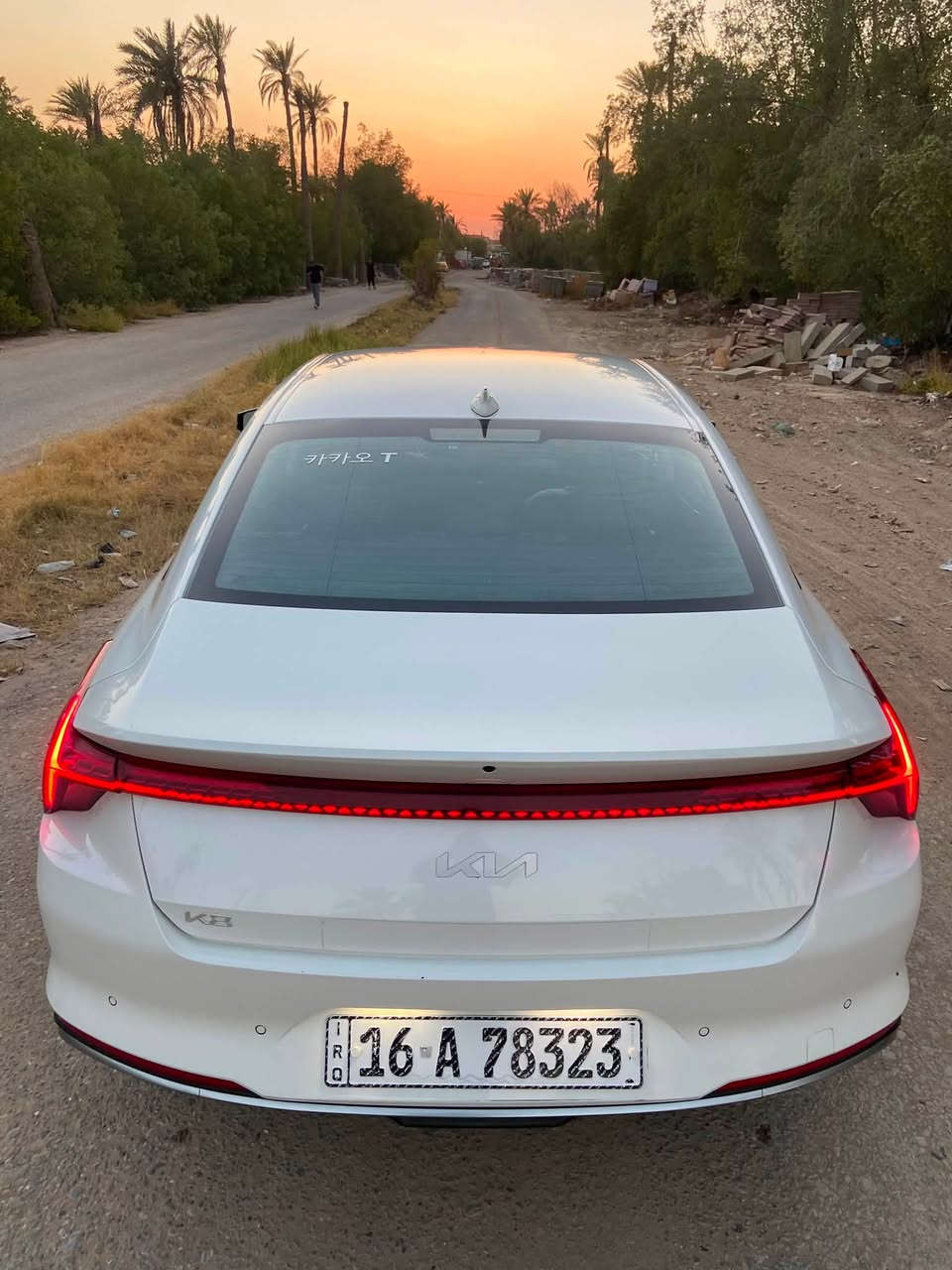 السلام عليكم ورحمة الله وبركاته
K8 2024
السياره فول فول فول مواصفات فقط بانوراما مابيها 
السيار مكفوله كير مكينه شاصي كشر سياره مكفوله كفاله عامه ما عدا قطعه بارد صغيره بلجاملغ الايمن خلفي
سياره كتاب شهداء وكاله عام بعدله سنه وتداور
السعر195 وبيه مجال 
***********
