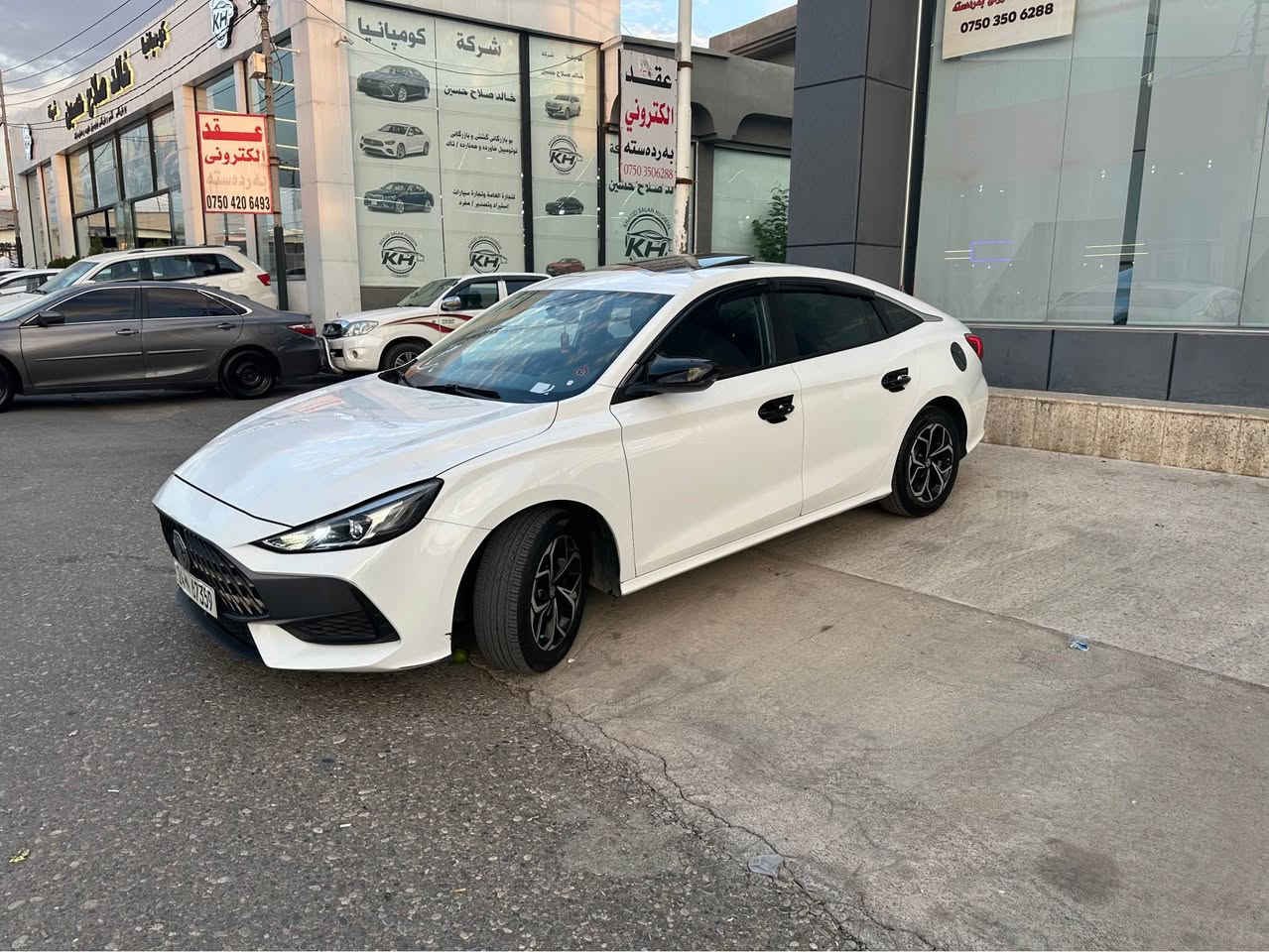 Mg Gt
موديل 2024
سياره بئ صبخو بي ده عمه سياره به جه ره خ يا تيدا وه كيدي سياره هه مي ب شه رته فول فول تيت گيرو مكينه ب شه رتن 
ماء شاء الله هه يكلي سياري گه له ك لاوه و شرينه 
سعر ژي 110$ و مجال
***********
عنوان زاخو
هه كو تو موشته وي ته له فوني بكه زاخو, دهوك
