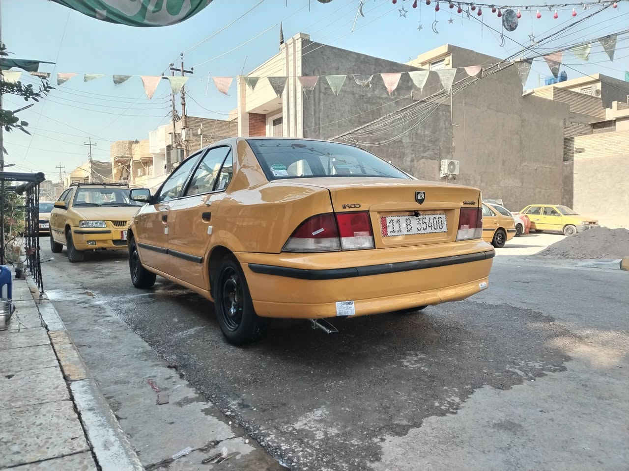 السلام عليكم ورحمة الله وبركاته
سمند ٢٠١١
مدوشمة
ميكانيك خير من الله
كله مكفول

تبريد شغال
تخم تاير جديد  صار اسبوع جواها
هيئة مصفرة سنوية لل٣١
السعر 37
 بغداد 
للتواصل ***********
