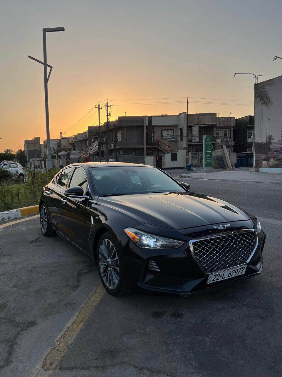 السلام عليكم  
Genesis g70 2019 
السعر المطلوب 16,900$
فل اوبشن برستيج وارد امريكي حادثهة جاملغ خلفي ونص الصندوك وبيهة صبغ  بلجاملغ الامامي بدون حادث 
ماشية ٨٦ الف ميل 
محرك ٤ سلندر 
السيارة بأسمي ورقمهة اربيل 

*********** بغداد, العراق

