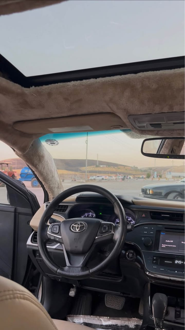 تويوتا افلون
موديل:٢٠١٥
سعر💣١١٧
ماشية:١٢٠ مايل
فول مواصفات
ره نگ:ره ش اسود ملكي
گير و مه كينه به شه رت
رقم سنوي جديد
تحويل شرط برانه وه شه رت
٧ بارجة و سقفى سبوغه به عام ده يفروشم
شاسي و ناو حه وزو ناو ده ركا كانى به شه رت 
كه مه ك تعديلي ناو به ته نه ى لاى سه كنى هه يه 
شوين قه زاى شيخان
واتساب*********** الشيخان, نينوى
