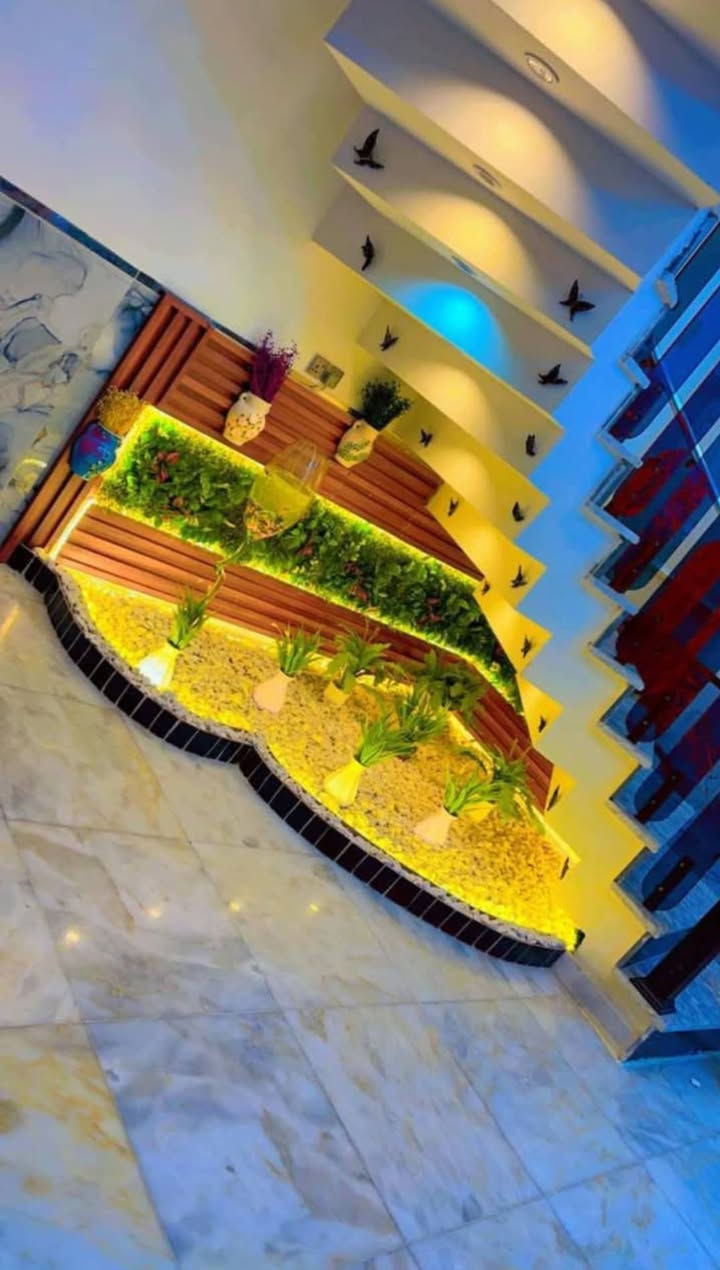 ابو سجاد الهندسه حدايق والديكورات وشلالات وكل مايخص الحدايق الاتصال( ***********
