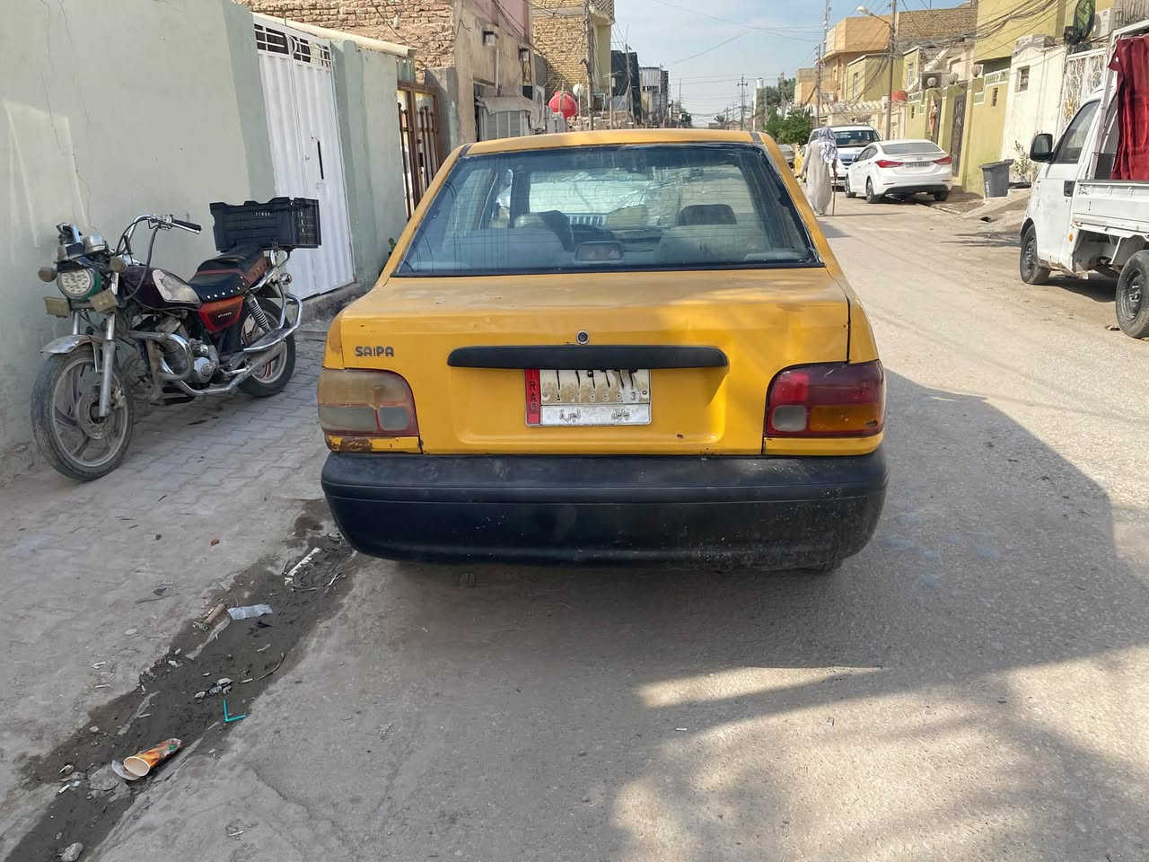 للبيع سايبة مديل ١١ جاهزة مكينة وكير حلوات حدادية نضيفة شواصي بلاديات مال جناي سعر مليون و ٢٠٠ ماواصل راعيهة مكاني النجف ***********
