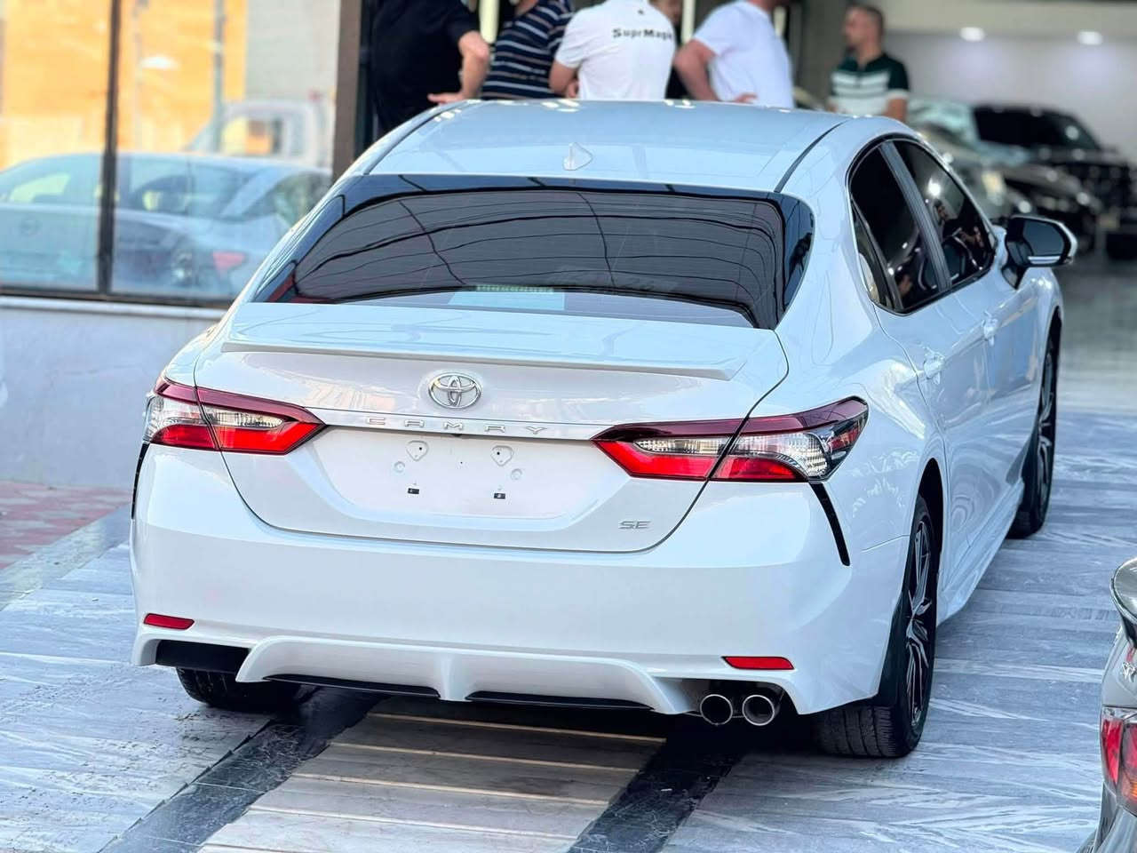 كامري وارد أمريكي
موديل 2024
للبيع او مراوس 
فئه SE
لون سموكي
مواصفات 
رادار امامي 
رادار جانبي 
تحديد مسار 
تحكمات 
شاشه جبير 
كشن جلد وكهربائي
بعد مواصفاته معروفه 
ضرر بونيد وجاملغ صبغ وشويه ايرباك طاك وسستم 
كير مكينه بشرط 
سياره كاتي تترقم شمالي 
ماشي ٢٧ ميل 
عنوان ديالى خانقين 
سعره ١٨٧وبي مجال للشراي 
واي استفسار 
***********
