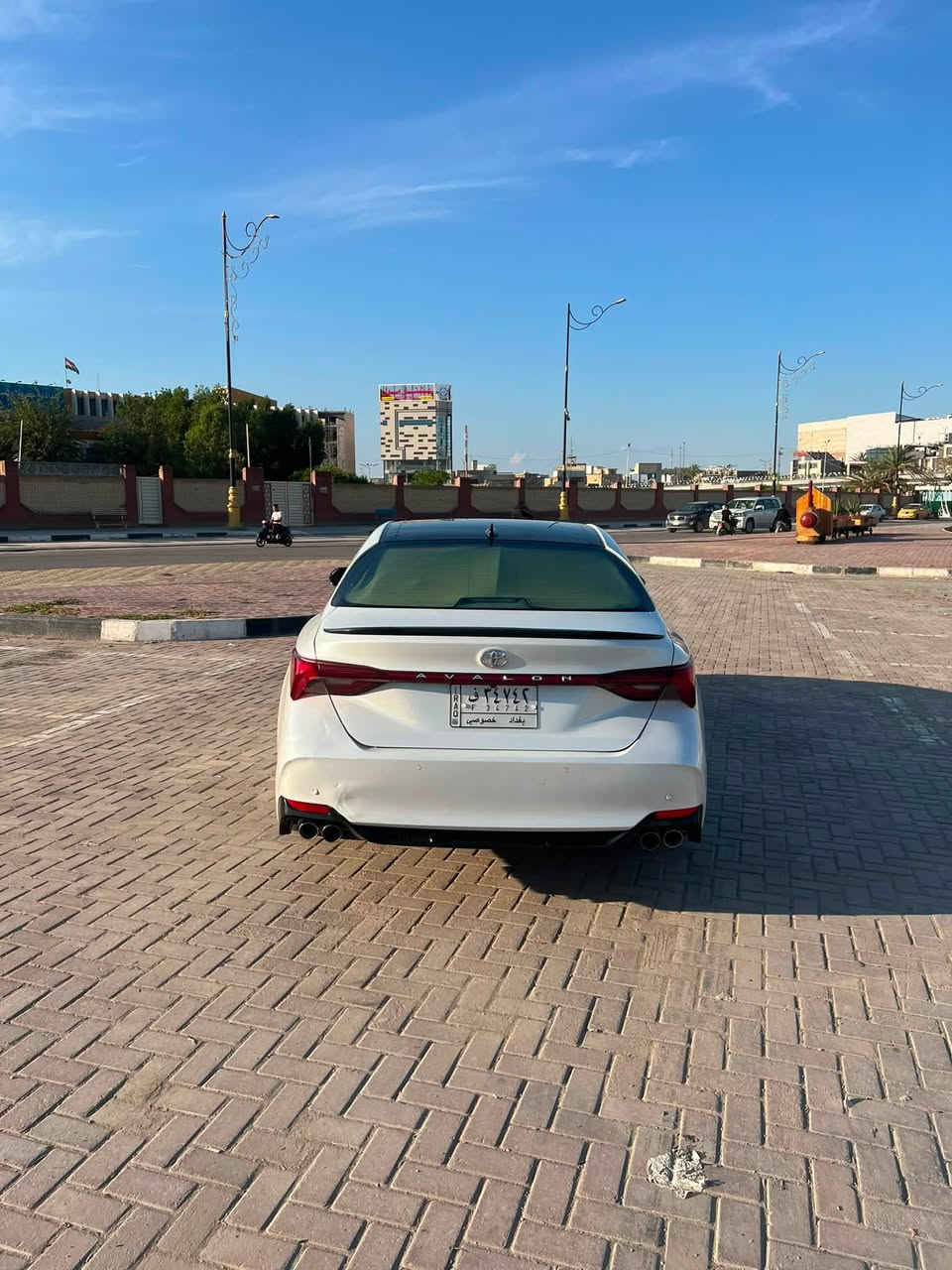 سلام عليكم
 
افلون 2019 v6 تورنك اعلى فئه فول مواصفات مكفوله السياره بيها فقط بارد ابطرف الباب السياره جديده وما ناقصه برغي رقم بغداد السعر 228 للاستفسار ***********
