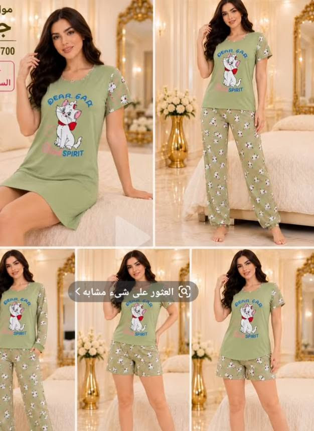 سلام عليكم 
توفر 4قطع تشيرت بجامة شورت ثوب قصير 
قياسات L xL xxL
خامة فانيلة مريحة 
السعر 10الف دينار 
توصيل داخل سبع البور مجاني 
واتساب *********** راسلونه وتدللون
