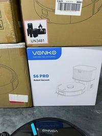 متوفر مكنسه روبوت ماركه vonko s6 proنضام بيع بس جمله مثل جديد كامل غرا...
