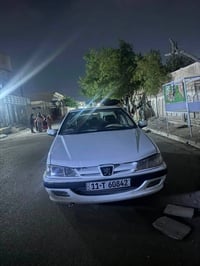 بيجو بارس كفاله عامه بغداد ابيض 2018 تبريد قطعتين شاشه كامره خلفيه  مع...