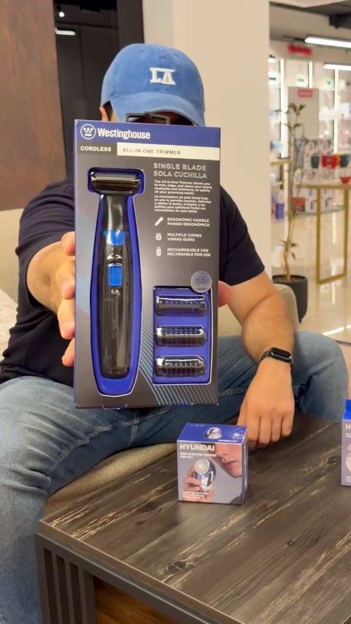 ✨ بكج العناية الشخصية... كل اللي تحتاجه بسعر مميز!

احصل على:
💈 مكينة حلاقة من Westinghouse الأمريكية
✂️ مكينة صفر من Hyundai
💅 مقص أظافر من Hyundai

كل هذا بسعر 63,000 دينار عراقي فقط! 😍

عرض مثالي للاستخدام اليومي أو كهدية عملية وأنيقة.
📩 راسلنا الآن واحجز بكجك قبل نفاد الكمية.
☎️ ***********
 #عناية_بالبشرة #عناية_بالرجل #مكينة_حلاقة #مكينة_تنعيم #قراضة_اضافر #كهربائيات #عرض
