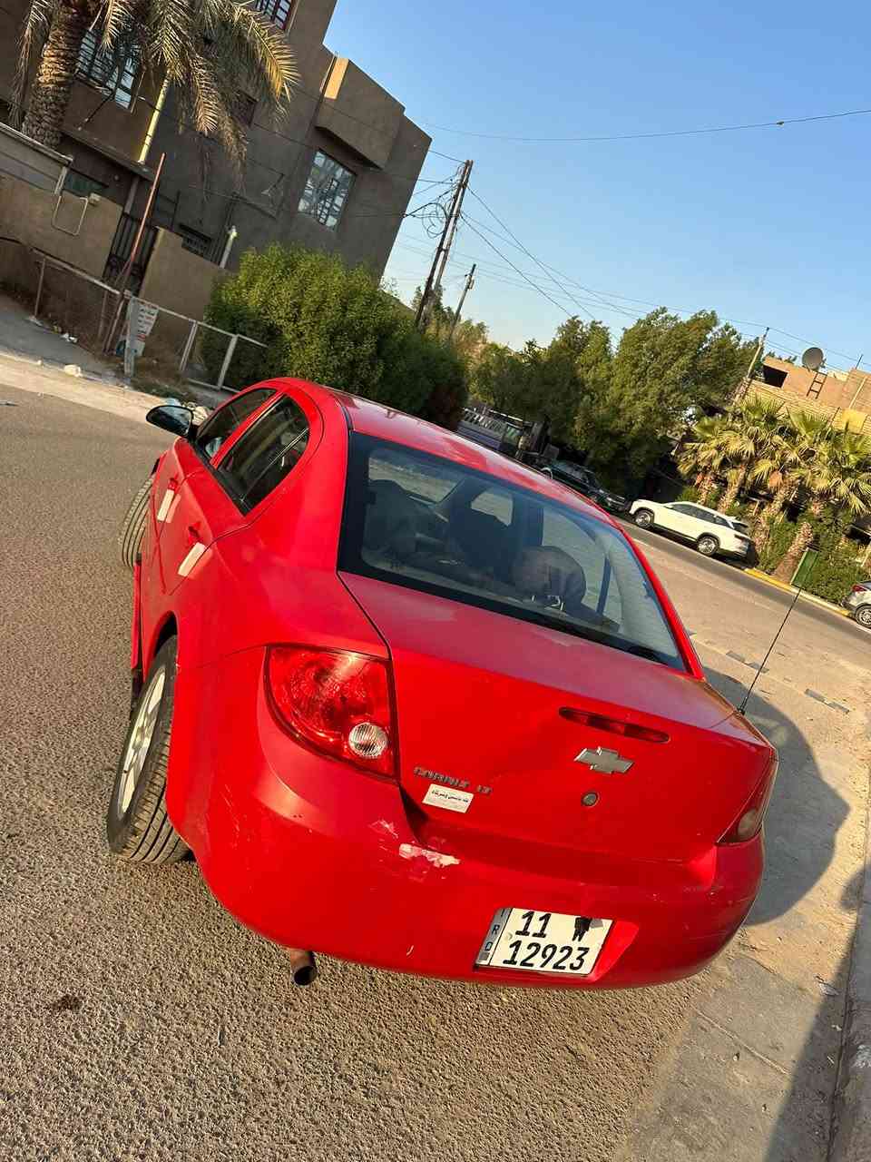 السلام عليكم شوفرليت كوبلت2010
⚙️ المحرك: 2400cc
🔴 اللون: أحمر
✨ سيارة مرتبة ونظيفة ومناسبة للاستخدام اليومي
🛞 تايرات بحالة جيدة
📄رقم انكليزي ب اسمي سنويه وهزه جديده
🧊تبريدها ثلج
مواصفات الاعتياديه
تحكم ستيرن 
مثبت سرعه
جام كهرباء
سنتر لوك ابواب وجنطه
اضواء ترحيب

💰 السعر: [37وبيها مجال]
📍 المكان: [الدوره حي الميكانيك]
📞 للتواصل: [***********]
