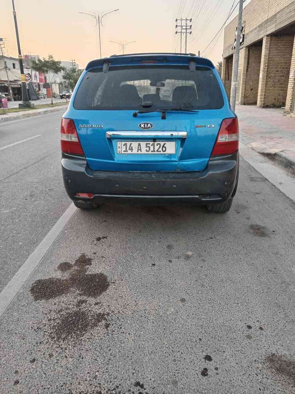 سلام عليكم سورنتو 2007 مكفوله من ضربه وصبغ مكينه وكير مفكولات حدايه كهربائية كله شغاله تبريد ثلج تخم تاير رقم بصره  مكان كربلاء سعر 80وبيه مجال بصيط ***********
