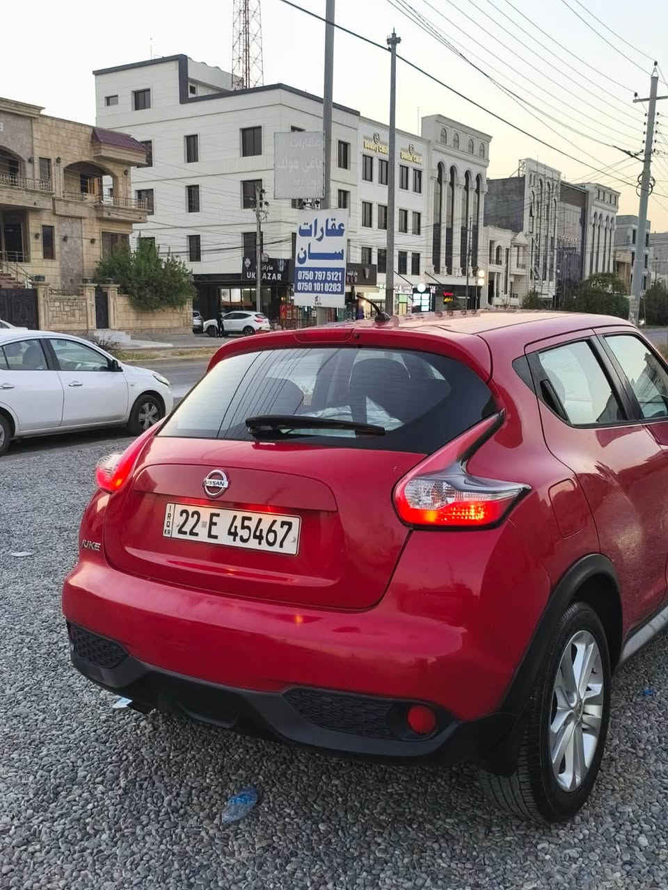 السلام عليكم سعر بلاشش💣🔥=(85$)مجال
نيسان جوك
موديل:  2016
اللون : احمر
الضررر : نص بولند +نص جملغ 
بدون دواخل 
السياره رقم اربيل + هذه فحص جديد 
سياره تعويل + وكالة شرط 
رادار 
شاشة 
كاميرة 
بعد بي مواصفات 
سياره بيدون مصرف
مكان سياره اربيل
كورك+ واتساب ***********☎️

