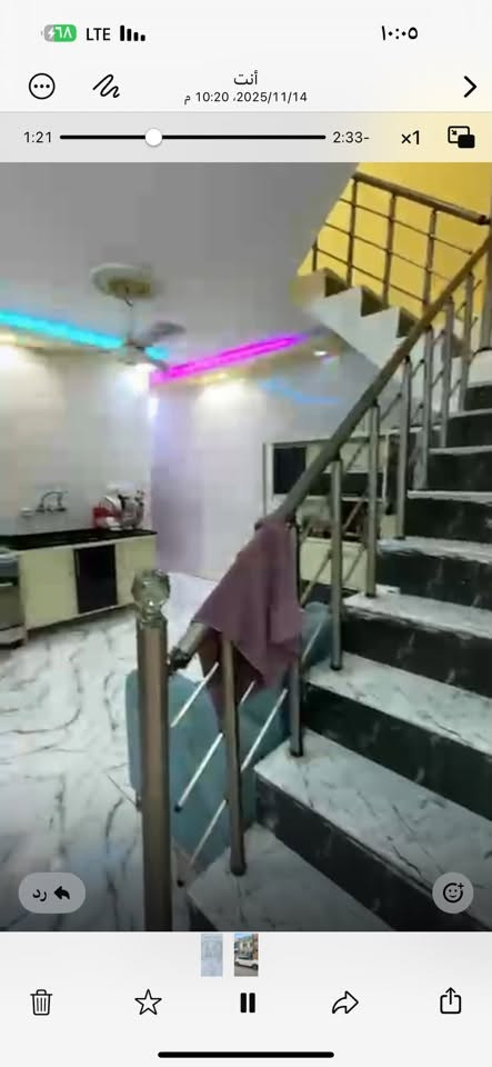 بيت للبيع مساحة ٨٥متر واجهة ٥نزال ١٧
طابقين بناء حديث ٣غرف نوم وصالة وستقبال و٢صحيات سند ٢٥قرار محكمة وتنازل من صاحب الاارض مباشر  الدورة نهاية شارع ٦٠ب١٢٠مجمع ذو الفقار الاول  السعر (٩٣)وبي مجال 

***********
