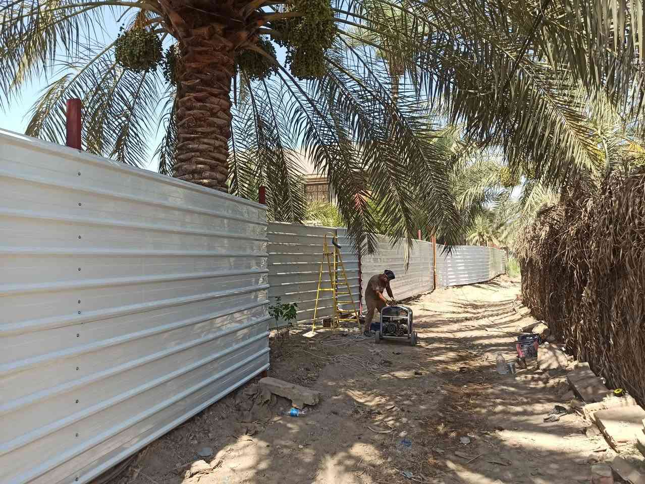 السلام عليكم جينكو صفر 4 والحديد تريد شخطه تريد بوره مربع سعر المتر 15 الف دينار كرسته وعمل شمل الحصو ورمل وسمنت رقم الموبايل ***********
