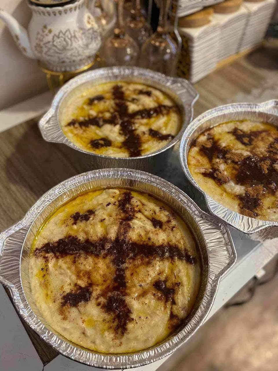 الهريسة… طعم يجمعنا على الخير
في أجواء الشتاء الدافئة، تبقى الهريسة عنوان الأصالة والمذاق اللي ما يتكرر 🤎

وين محبين الهريسه توفرت عدنه وشلون هريسه حارة  بالحليب والقيمر 
 للحجز راسلونا❤️🥰

للطلب والحجز راسلونا  على صفحتنا او على الواتساب
***********📞  توجد خدمة توصيل لكافة مناطق بغداد

الكرخ ٣ الاف
الرصافة ٥ الاف
#هريسة

#اكل بيتي
#برياني
#دولمة
#كبب
#مندي
