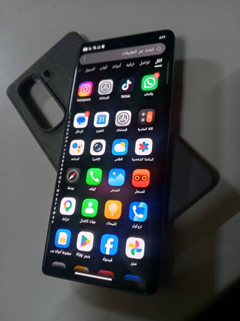 سلام عليكم جهاز +lnfinix HOT 50 
 مواصفات مثل ماوضح بل صوره سعر اتصل ع رقم وتدلل
‏‪***********‬‏

نص مكتوب في الصور:
- هاتفي XOS 15.1.2 التحقق من التحديثات اسم الجهاز Infinix HOT 50 Pro+ التخزين ٣٩,٠١ غ.ب / ٢٥٦ غ.ب الطراز Infinix X6880 وحدة المعالجة المركزية Helio G100 RAM 8.00 GB+8.00 GB الكاميرا الخلفية 50M+2M الكاميرا الأمامية 13M البطارية 5000mAh الشاشة 1080x2436