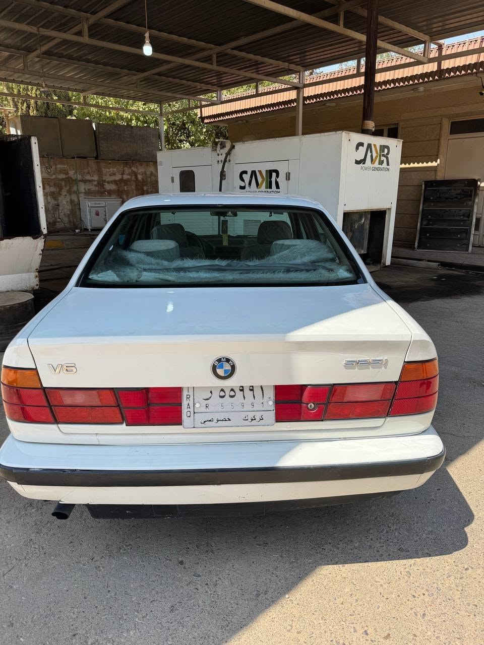 BMW 1991 
520
لون ابيض رقم كركوك مشروع وطني 
ورقة بنزين جاهزة 
گير و محرك مال بومة مبدل  محرك ستة سلندر حجم 28 بدون نواقص و مامفتوح و بدون خلل بشرط 
نظام ABS 
تبريد جاهز امامي خلفي 
جامات اربع اوتوماتيك 
صبغ حزام لون ابيض و داخلية لون رصاصي 
عنوان السيارة كركوك رحيم اوة 
للأستفسار الاتصال بالرقم  *********** كركوك, العراق
