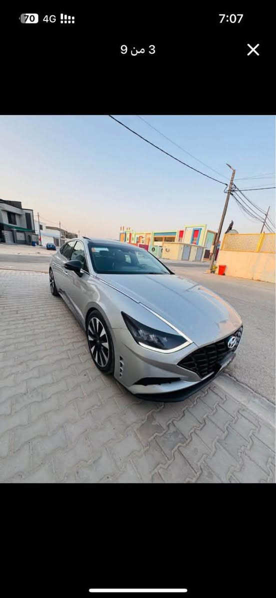🚘 للبيع هيونداي سوناتا 2021 فول مواصفات 🔥
✨ سيارة أنيقة وعملية تجمع بين الفخامة والراحة والتصميم الرياضي

🔹 النوع: هيونداي سوناتا 2021
🔹 المواصفات: فول مواصفات
🔹 الممشى: 70 ألف كم
🔹 الحالة: حادثة 3 قطع بنيد وجاملغ
🔹 الفحص والمعاينة: متاحة للجادين

💎 تصميم عصري ومميز
💎 مقصورة واسعة ومريحة
💎 سيارة مناسبة للاستخدام اليومي والسفر
💎 مواصفات وتجهيزات متعددة حسب الفئة

💰 السعر: بيها مجال بالسعر والمعقول

📌 السيارة جاهزة للفحص والمعاينة والاطلاع على حالتها

📞 للاستفسار ومعرفة السعر والتفاصيل:
***********

🔥 اللي عنده رغبة جدية يتواصل ويانا، والرزق على الله 🔥

نص مكتوب في الصور:
- 50 4G 3:26 bid.cars تم 2 / 10 1:1
- 50 4G 3:26 bid.cars تم 1 / 10 1:1
- 1 من 9
- 3 من 9
- 7:07 4 من 9
- 9 من 9
- 70 4G 7:07 9 من 9