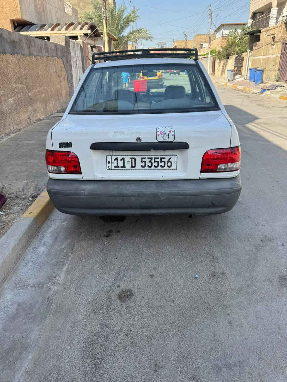 السلام عليكم سايبا ١١ كير ومكينه وتبريد وصدر كله جديد رقم بغداد انكليزي تحويل ثاني يوم سنويه لحد ال٣٠
السياره كفاله،من،التبديل والصبغ بيه طخات بسيطه  غرفته،جديده  السياره جاهزه الحمد
مكاني بغداد الغزاليه رقمي***********
