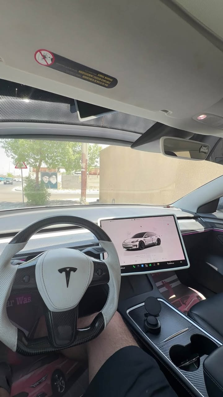 شلونكم حبايب
سيارتي للبيع تيسلا موديل 3  تك ماطور 2023  

تمشي بلشحنه من 420 الى 450 كيلو

السياره اونلاين وع شرط اول سياره تجيني التحديثات ومحدثه ومربوطه فون كي 

السياره ماشيه 19 الف بس وحادثها موجود بدون ايرباك وبدون كلشي مكفوله من كل الدواخل وع ايدي 
قطعه تبديل نفس اللون وبيها اماكن pdr بس

مكفوله شاصي لغد كلشي   

السياره عليها عازل حراره وتضليل اصلي 

عليها كت كامل من كلشي ببالك 

كفر كامرات

بردات

لحيه اصليه 

دوسات 

دفيوزر وياها جايني بطريق
سبايدر 
سكوبات

 ستيرن كاربون اصلي ألياف حقيقيه مو تغليف مائي

مفصل مال شاشه متحرك ويه الستاند 

داخل كله لد اللوان ع تلفون  

شاشه خلفيه ضايف الها 

كت داخلي  كاربون وكنتارا 

شاحنه متغيره 

السياره جديده  وع ايدي ومتحتاج مصرف اصلا 

مكانها بغداد شارع فلسطين

رايدها ب 170 وبيها مجال بسيط 🤍 

رقمي ***********
