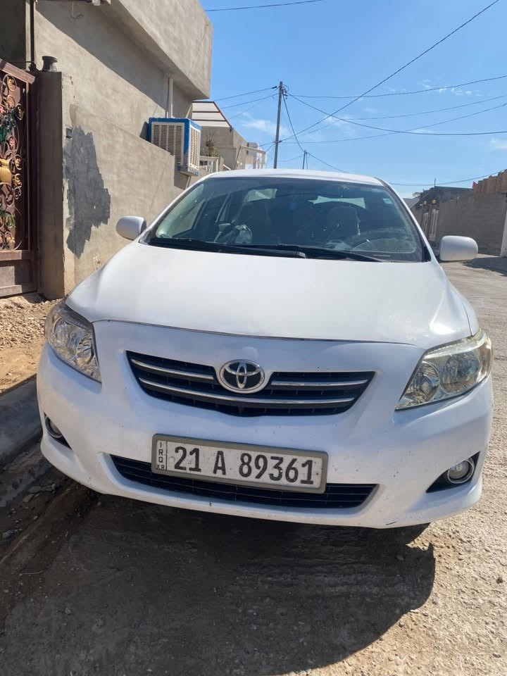 سلام عليكم 
كورلا 2009 خليجي 
گير محرك شواصي كفالة محركه 1800 تبريده فول لايتات ليد بطاقه بانزين سعره 75 وبي مجال 
واتساب ***********
