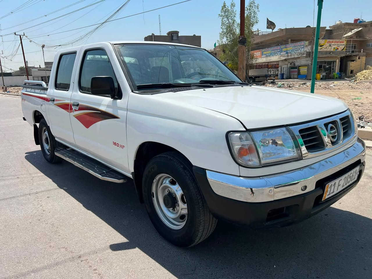 نيسان بيكب 2003
السيارة جاهزة ومكملة من كلشي وما تحتاج أي مصاريف

وهسة طالعة من التعمير 

 * المكينة والكير: مكفولات وبأفضل حالة

 * الحدادية : جديدة بالكامل

 * الإطارات: تخم تاير جديد

 * الدواخل : دوشمة جديدة ونظيفة جداً

*رقمها بغداد انگليزي وسنوية جديدة

 مصبوغة عام للجمالية فقط وبدون حوادث

السيارة جاهزة للعمل ومباشرة تنگر سلف وتمشي

مكانها : بغداد / ام الكبر والغزلان 

السعر ٧٥ $

للتواصل والاستفسار: ***********
