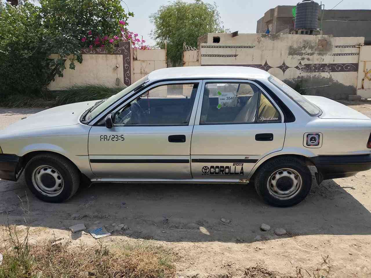السلام عليكم كورلا موديل 1991 السيارة جاهز تبريد كير مكينه تخم تاير تحويل السعر 38 ثاني يوم الاستفسار *********** مكان بغداد
