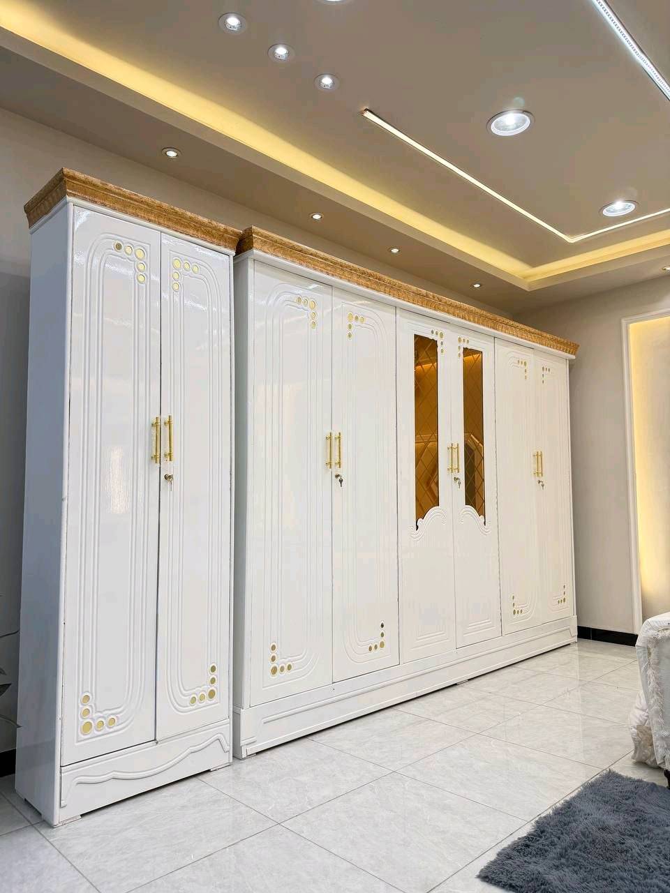 غرف نجاره عراقيه • ٨ قطع • سرير ٢٠٠×١٦٠