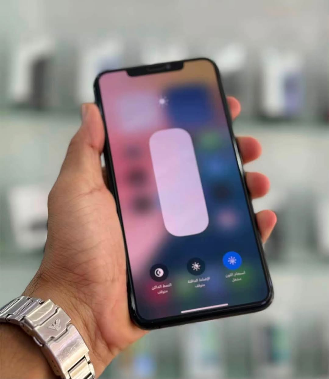 آيفون XS ماكس • ٢٥٦ • بطاريه ٧٤