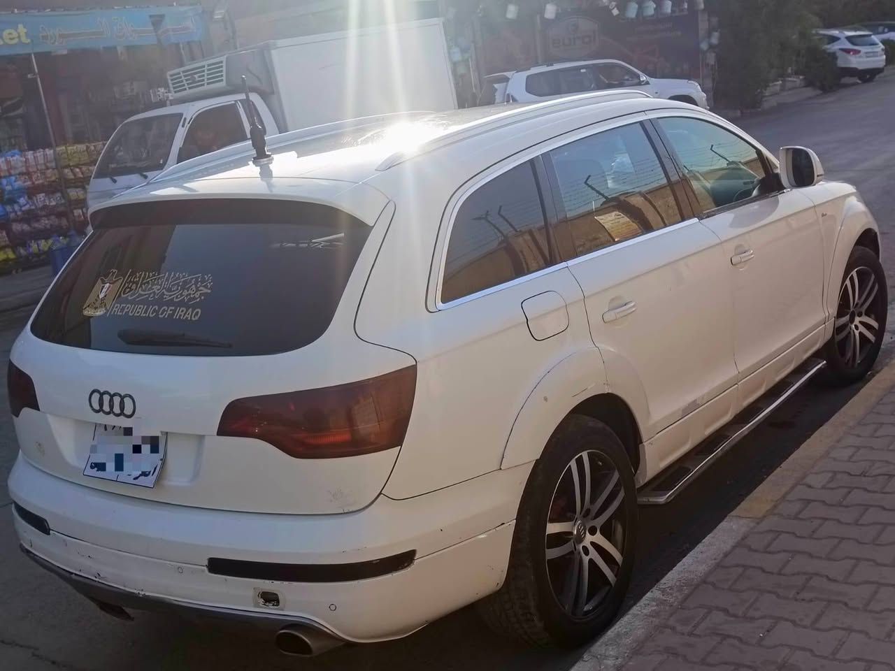 *********** اخوان متواجد على واتساب بيع او مراوس شعندك دز وعلى راسي وسيارة كدامكم بلاش
سلام عليكم اودي Q7   بيها صبغ 3قطع فقط    
2008رقم اربيل بسمي وكالة عامة  عليها غرامه 9اوراق تنزل من سعر 
للبيع او مراوس حسب القناعه 
سياره جاهزه مكينه وكير الكزز 4700 مكفولات صدر امامي خلفي 
خير من الله 
سستم دمام فجوج برمبو ويل كب 20 
*********** بغداد الكرخ  سعر 83وبيها مجال سياره مال بيت الله شاهد
 *********** اخوان متواجد على واتساب بيع او مراوس شعندك دز وعلى راسي وسيارة كدامكم بلاش
