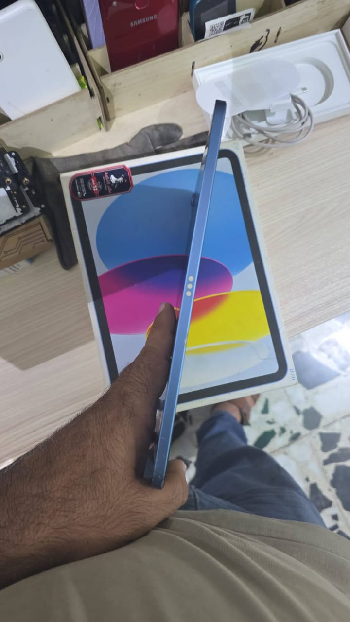سلام عليكم
ايباد 10 للبيع

ذاكرته 64

بطاريته فوك 85

وياه كاتونه

ملاحضه صغيره بي عواج قليل بشاصي ما مثر عله اي شي 

ايباد وكاله 

عندي توصيل

سعره 300

للسفسار ***********
